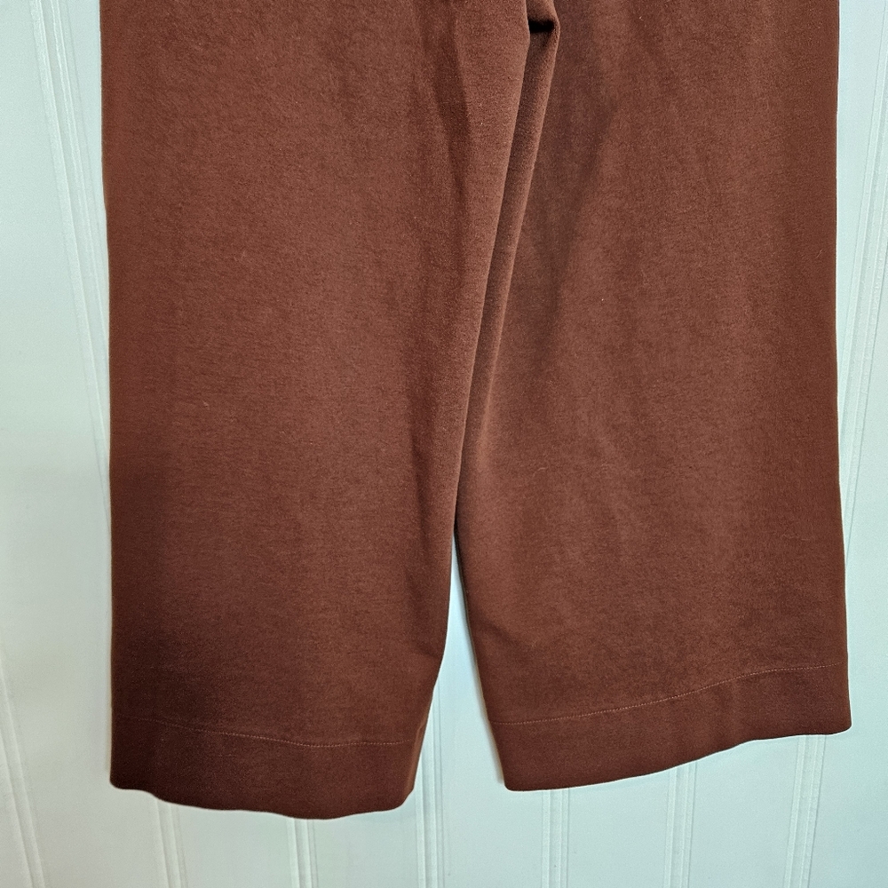 Brochu Walker High Rise Wide Leg Pants Rhodes Sienna Crop Trousers Womens Sz XS - Picture 9 of 13